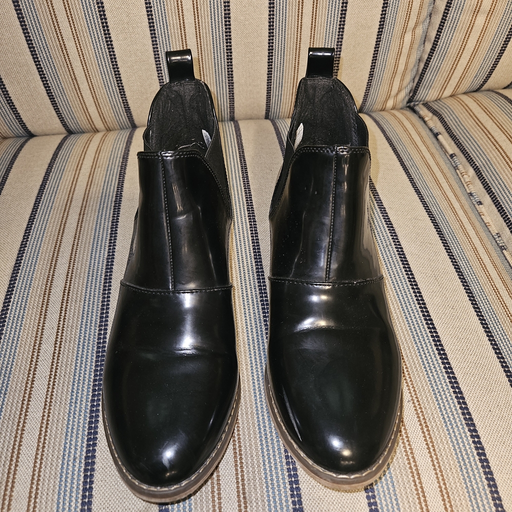 Rocket Dog Women's Black Chelsea Rain Ankle Boots
